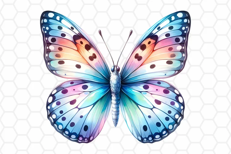 Watercolor Butterfly Clipart | Butterfly PNG Design