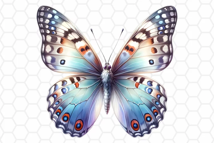 Watercolor Butterfly Clipart | Butterfly PNG Design