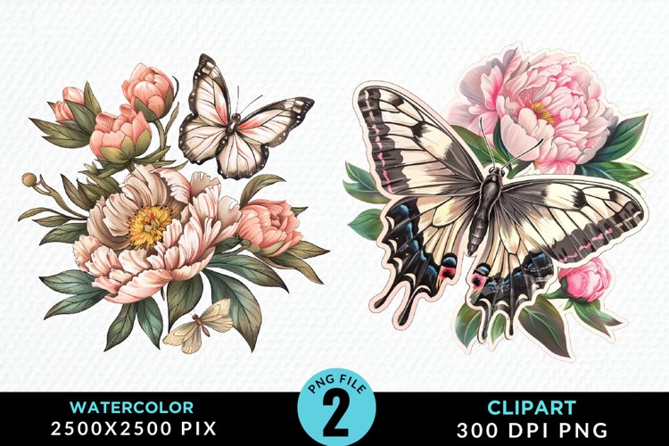Butterflies Graphic Image 10