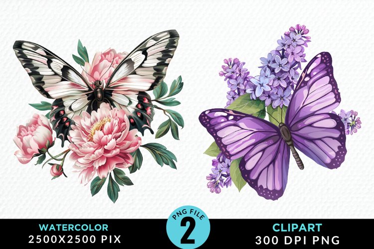 Butterflies Graphic Image 9