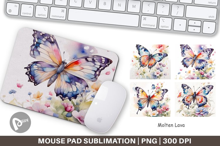Watercolor Butterfly Clipart Image 19