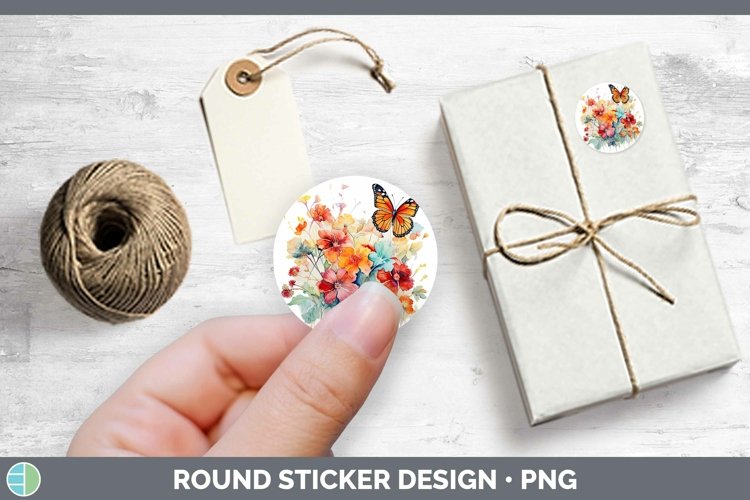 GorgeousWatercolor Stickers design.