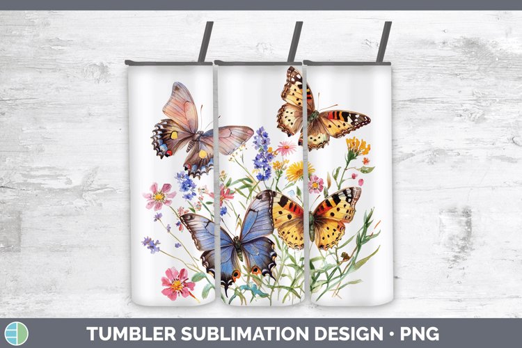 Watercolor Butterfly Clipart Image 19