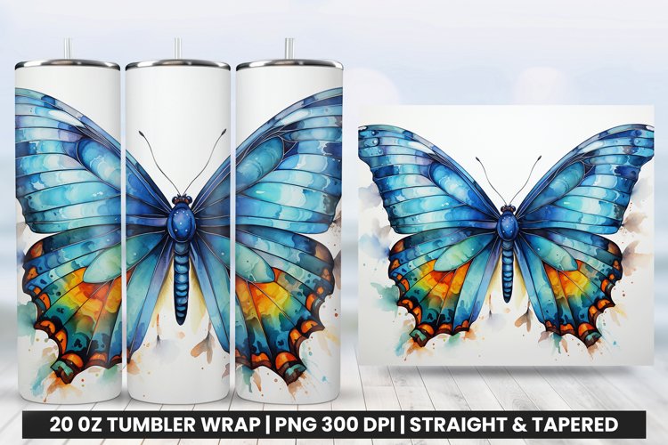 20 Oz Sublimation Tumbler Wrap Image 3