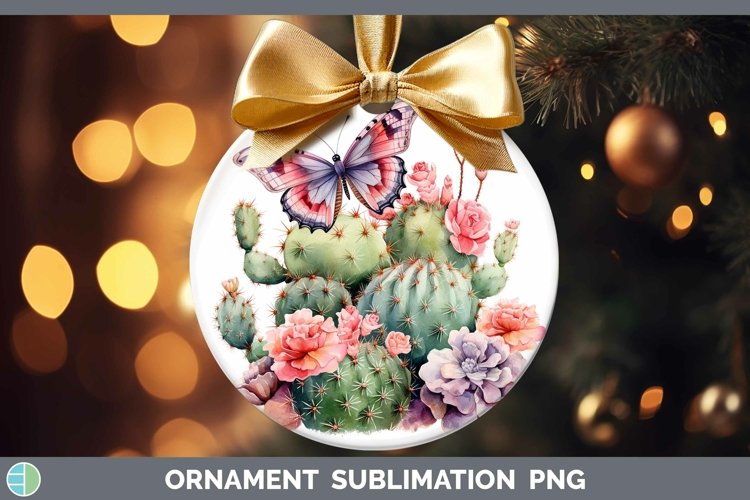 Watercolor Cactus Clipart Image 9