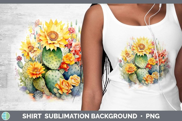 Watercolor Cactus Clipart Image 21