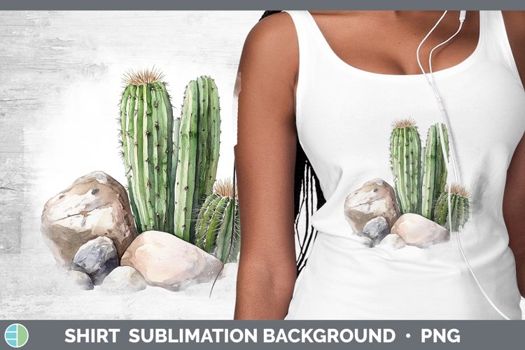 Watercolor Cactus Clipart Image 14
