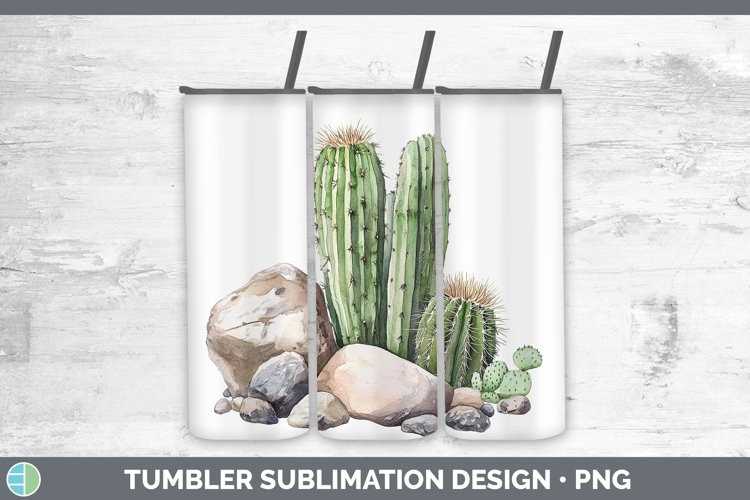 Watercolor Cactus Clipart Image 12