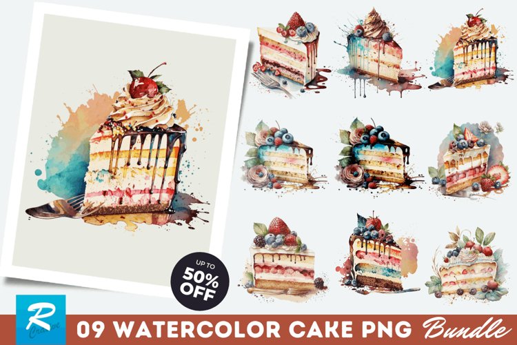 Watercolor Cake Clipart Bundle,Cake Clipart,Cake Clipart png,watercolor,watercolor cake,watercolour,watercolour cake,watercolour cakes,watercolor painting,watercolor buttercream,making a watercolor cake,how to make a watercolor cake,cakes,watercolor food,