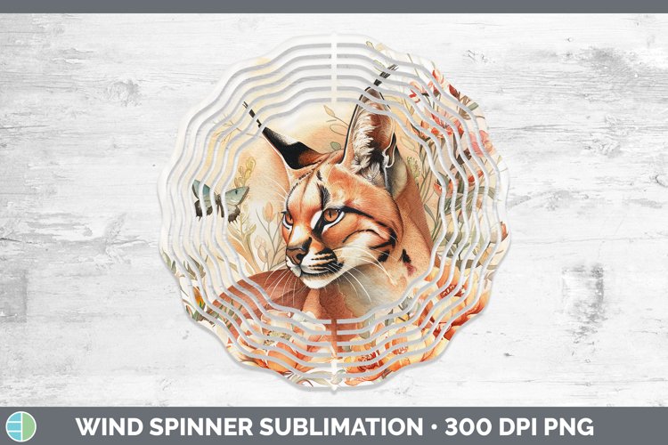 GorgeousWatercolor Wind Spinner design.
