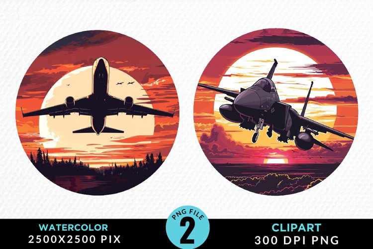 Airplane Clipart Image 12
