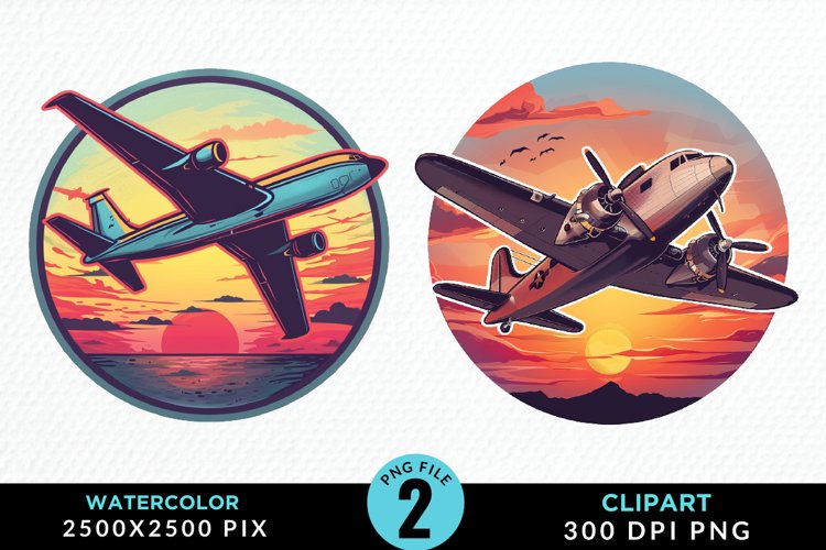 Airplane Clipart Image 13