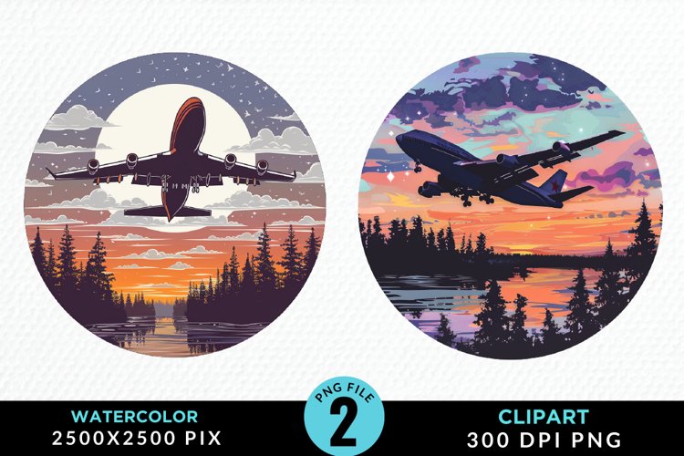 Airplane Clipart Image 15