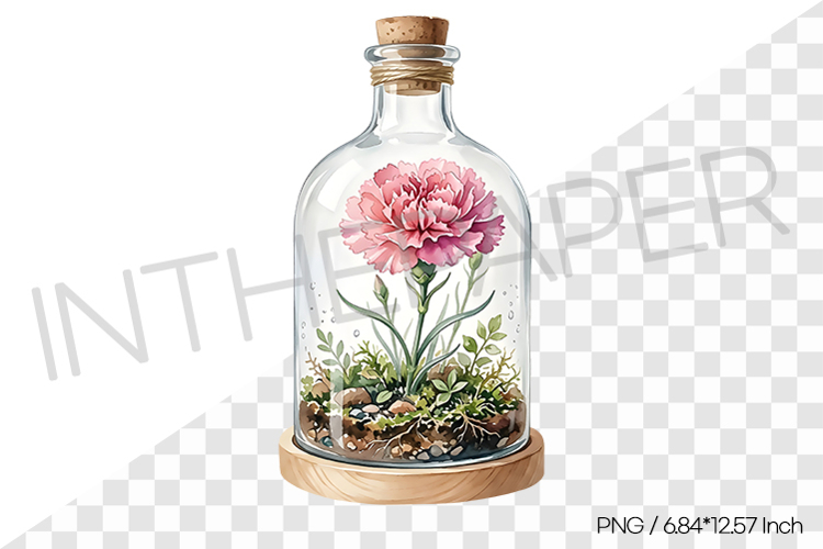 Watercolor Plant Png Image 16