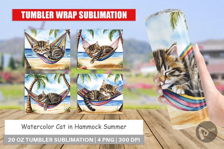 Cat Watercolor Image 22