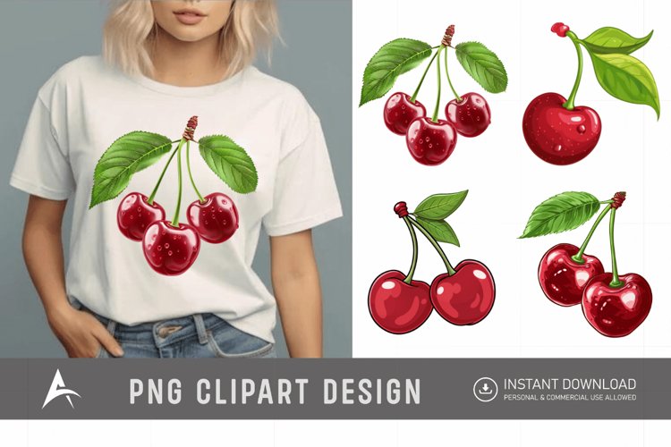Cherry Illustration Image 16