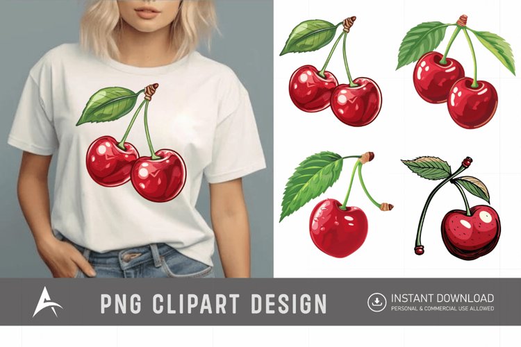 Cherry Illustration Image 22