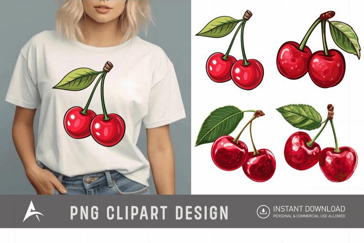 Cherry Illustration Image 19