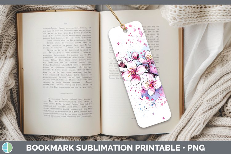 GorgeousWatercolor Bookmark design.