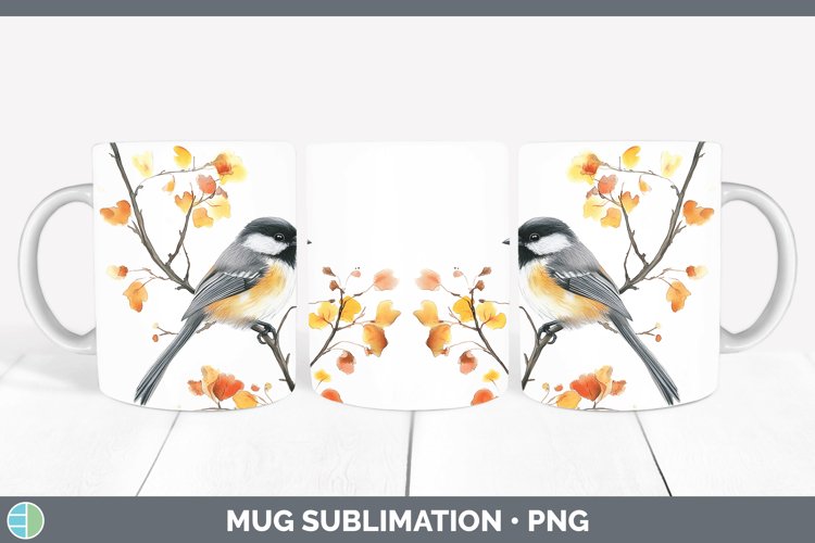 GorgeousWatercolor Mug Wrap design.
