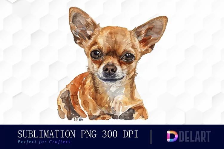 Chihuahua Illustration Clipart