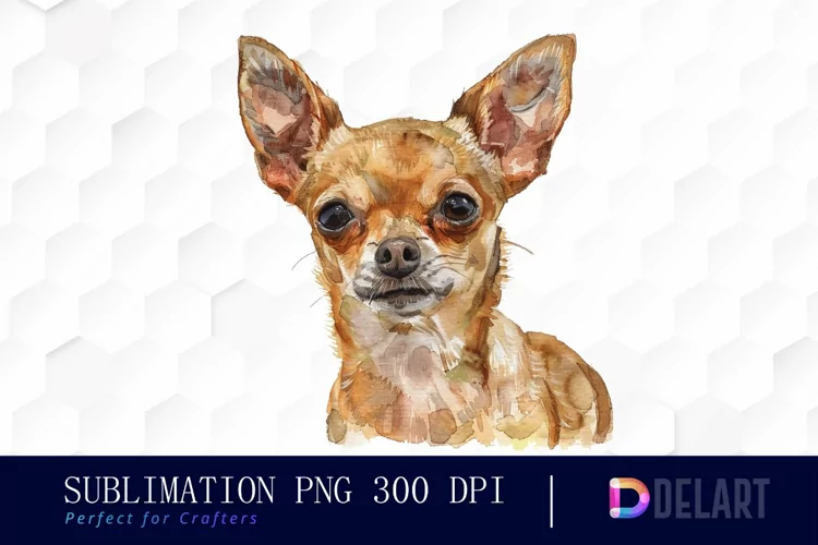 Chihuahua Illustration Clipart
