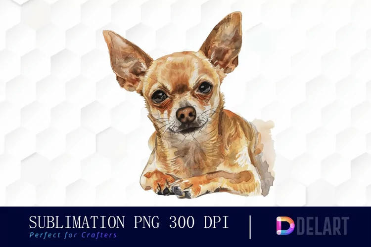 Chihuahua Illustration Clipart