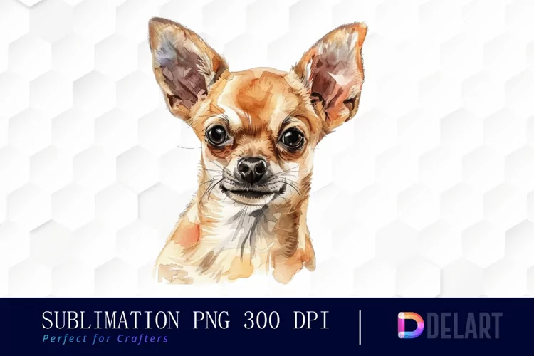 Chihuahua Illustration Clipart