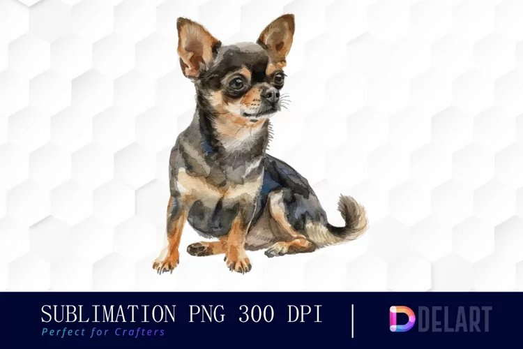 Chihuahua Illustration Clipart
