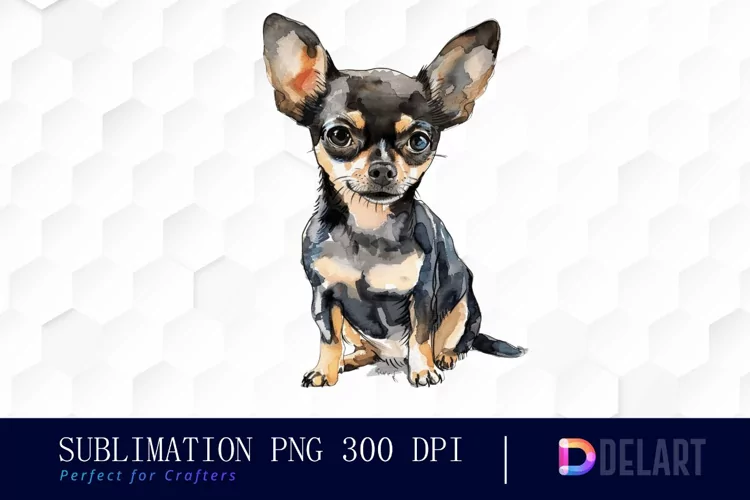 Chihuahua Illustration Clipart
