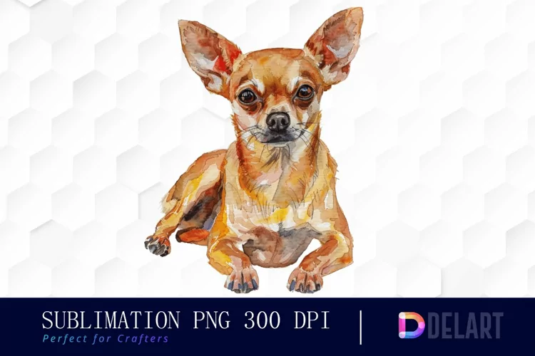 Chihuahua Illustration Clipart