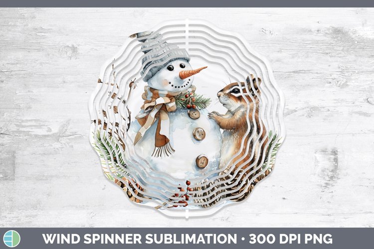 GorgeousWatercolor Wind Spinner design.