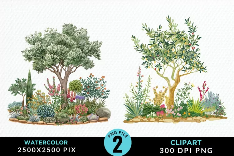 Watercolor Christian Easter Clipart