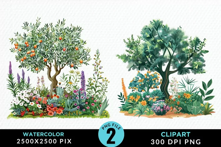 Watercolor Christian Easter Art Clipart