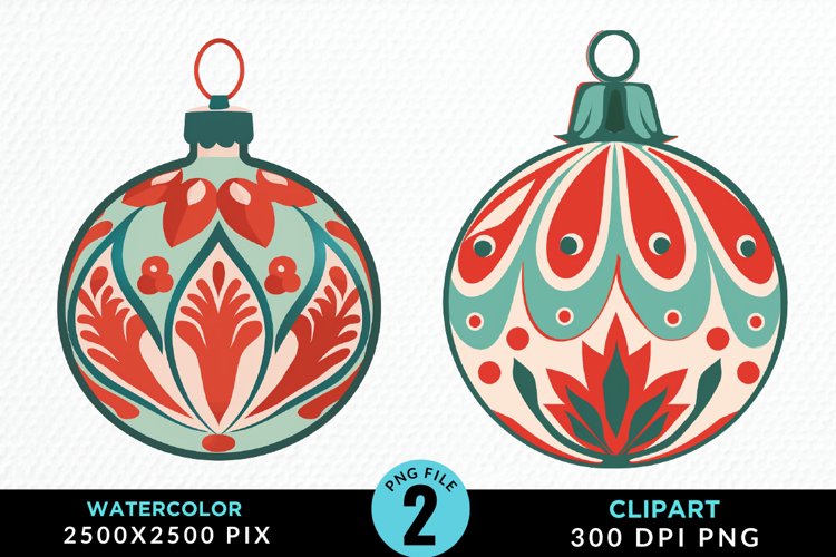 Christmas Decoration Clipart Image 13