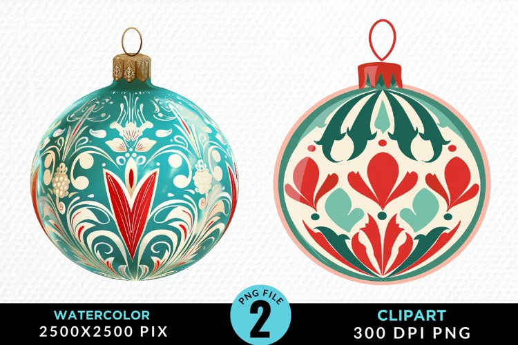Christmas Decoration Clipart Image 12