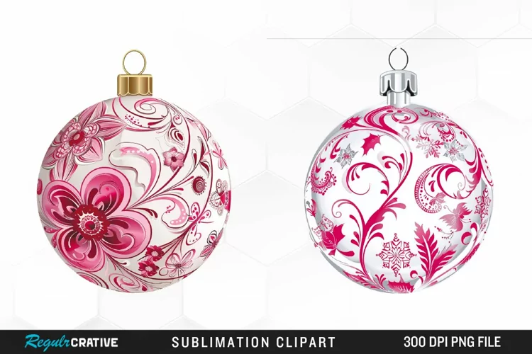 Christmas Bauble Artwork Clipart