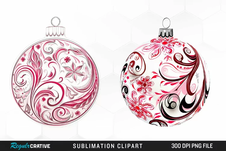 Christmas Bauble Artwork Clipart