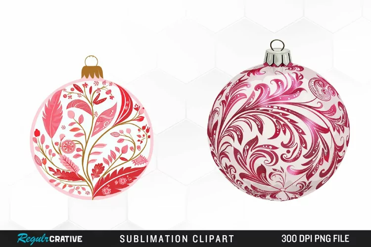 Christmas Bauble Artwork Clipart