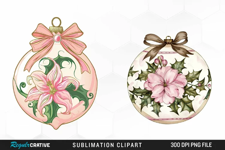 Christmas Bauble Artwork Clipart