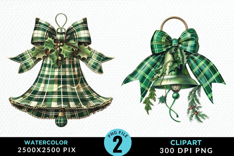 Christmas Bells Clipart Image 6