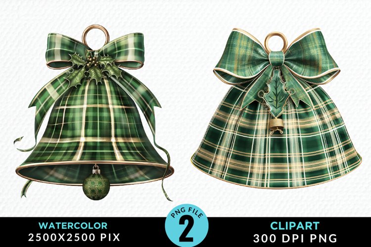 Christmas Bells Clipart Image 7