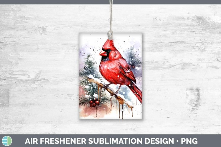 GorgeousWatercolor Christmas Air Freshener design.