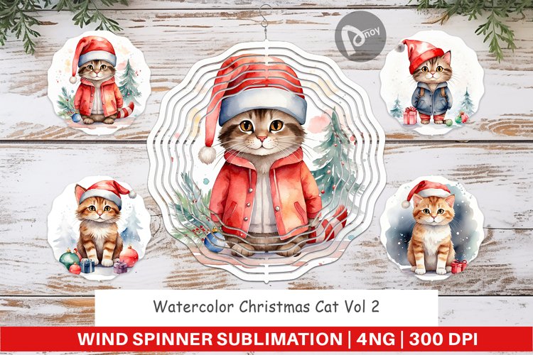 Cat Watercolor Image 18