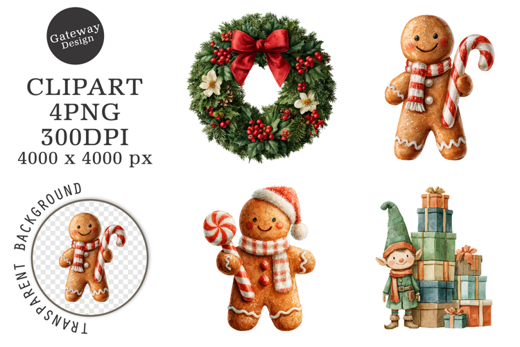Cute Elf Clipart Image 24