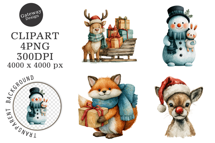 Cute Elf Clipart Image 4