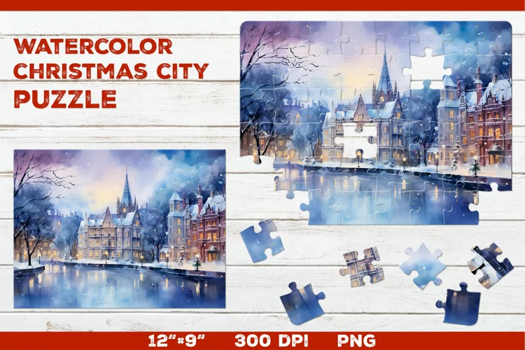 Heartwarming holiday puzzle creation