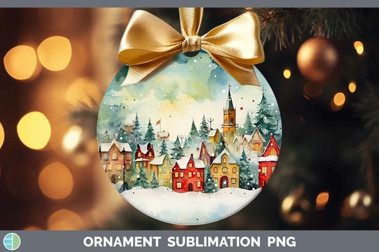 Christmas Ornament Clipart Image 24