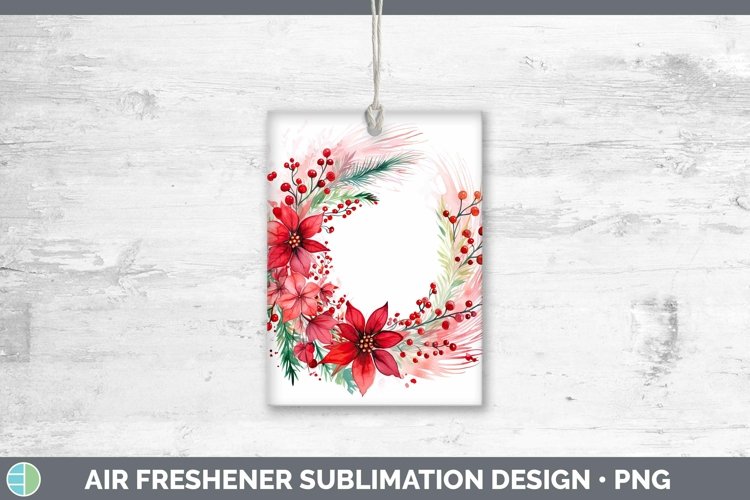 GorgeousWatercolor Christmas Air Freshener design.