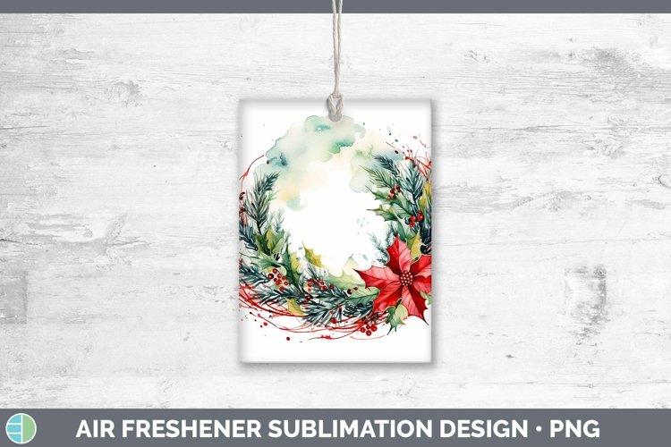 GorgeousWatercolor Christmas Air Freshener design.